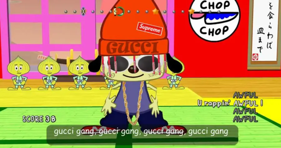 PaRappa The Rapper  Text Effect Generator