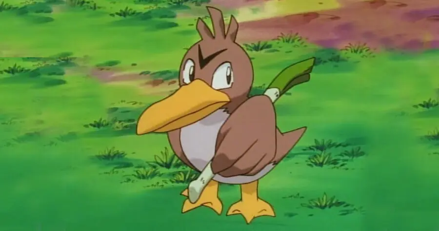 Farfetch'd Unsure How Much Longer He Can Convince People He's a Pokemon and  Not Just a Duck Holding a Leek