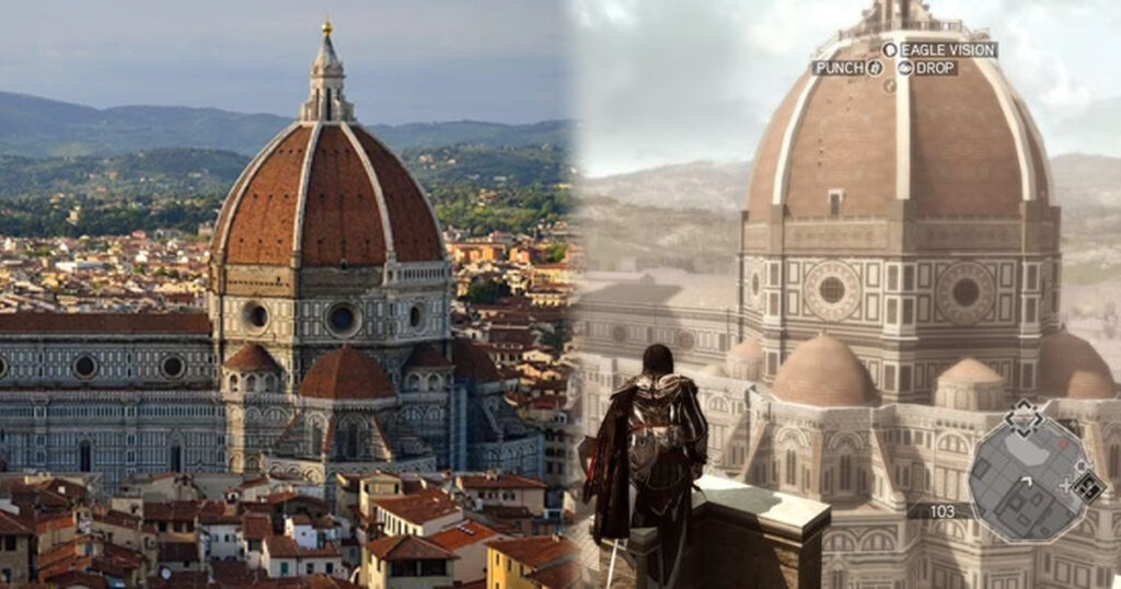 Vacationing Gamer Impressed With How True Florence Is to 'Assassin's Creed 2 