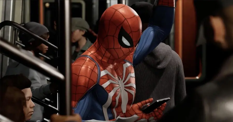 Spider-Man's Record Breaking 300 Hour Gameplay Mostly Just Waiting on F  Train