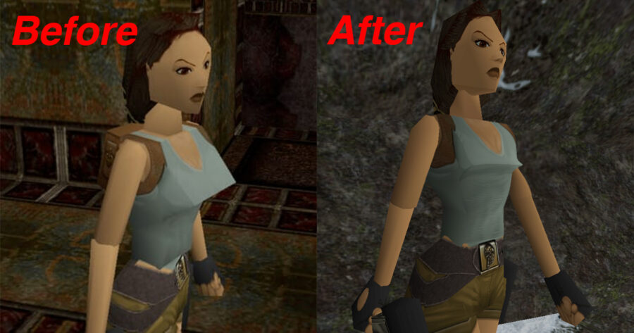 I prefer Triangle titties - #120271801 added by speedballl at Lara Croft,  past and present