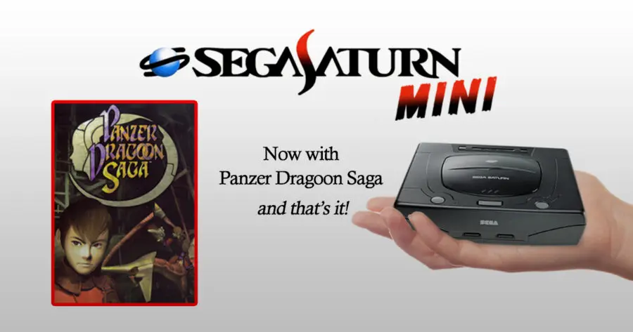 Deal Alert: SEGA Announces Saturn Mini Loaded With 'Panzer Dragoon Saga'  and Nothing Else for Just $499