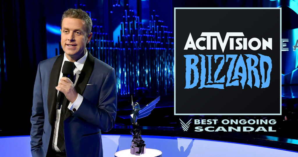 Activision Blizzard won't have a role at the 2021 Game Awards