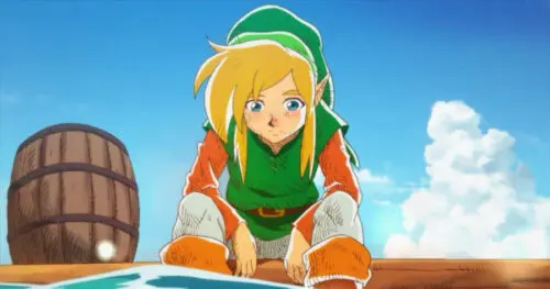 Link The Legend Of Zelda Looking Far Ocean GIF