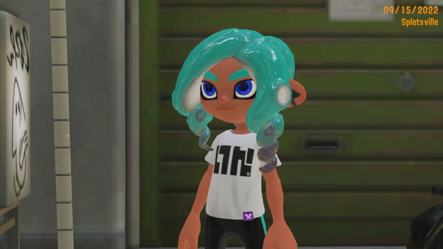 Octoling Girl Blue Hair - wide 7