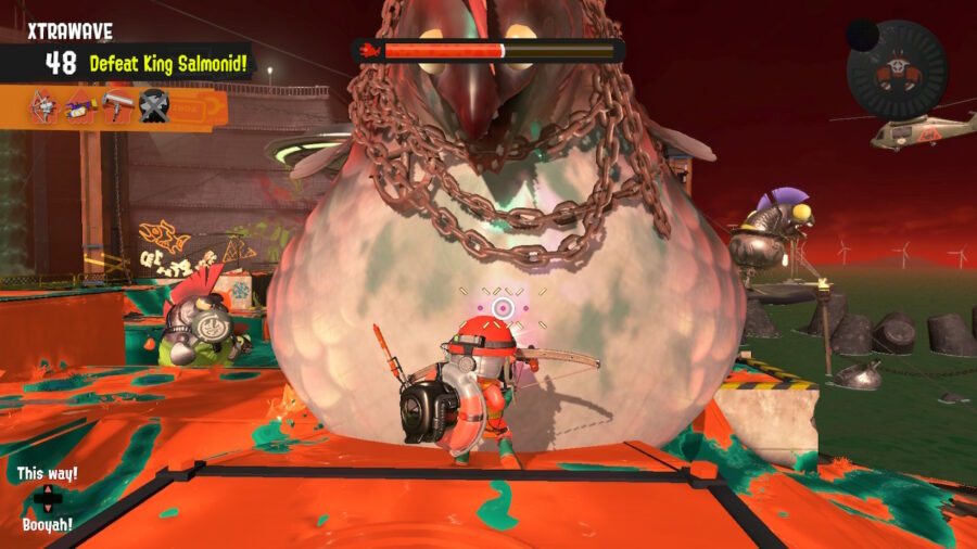 splatoon 3 salmon run king salmonid cohozuna