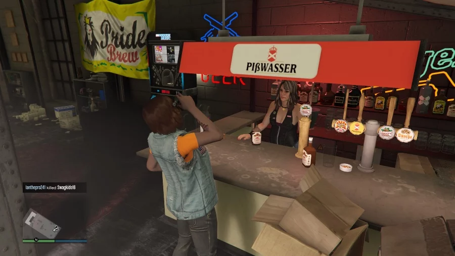 GTAOnline Motorcycle Clubhouse Bar