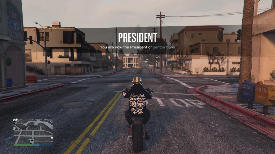 GTA Online Motorcycle President