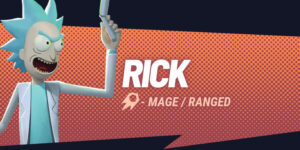 multiversus rick sanchez title card