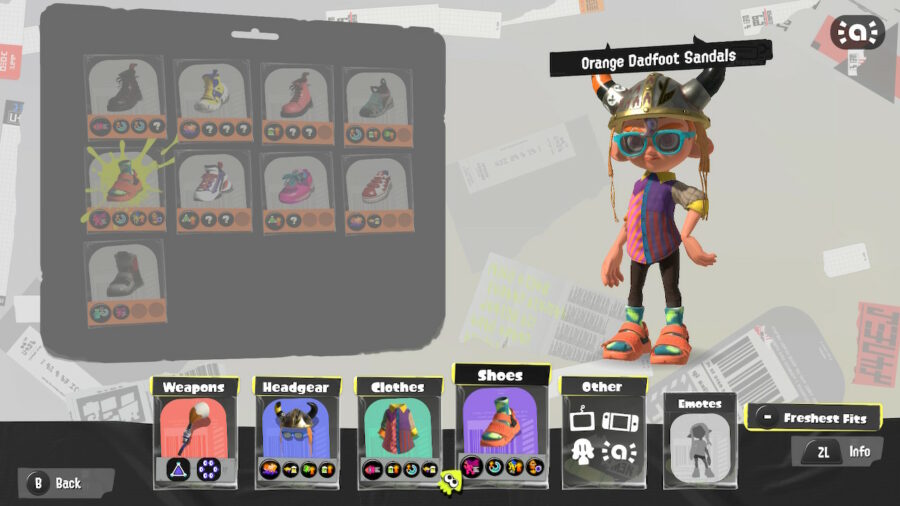 splatoon gear