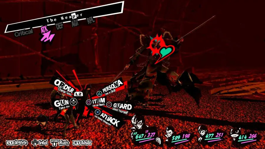 Persona 5 Fusion List by Levels, P5R