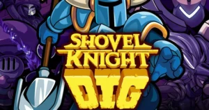 Key art for Shovel Knight Dig.