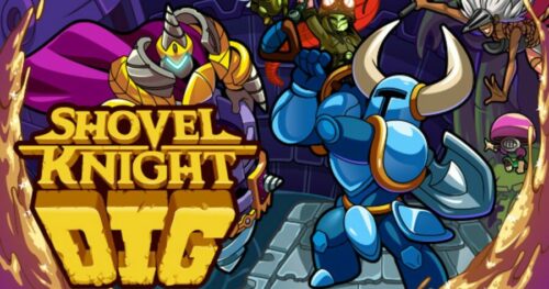 Shovel Knight Dig key art.