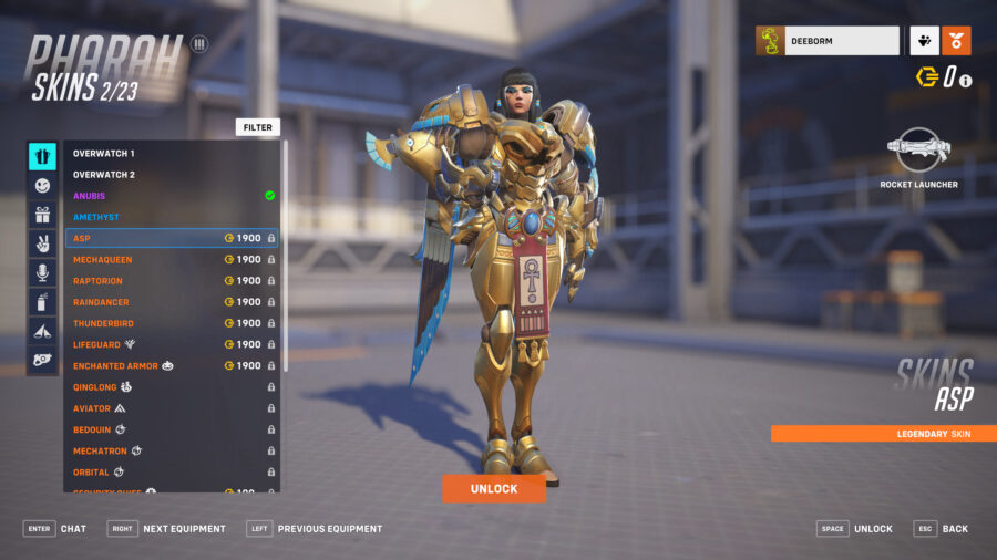 pharah overwatch asp