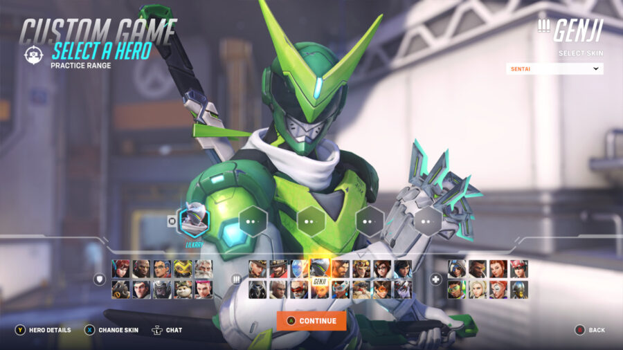 Genji, Overwatch 2's best DPS hero.