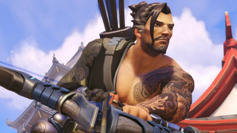 Hanzo foi retirado temporariamente de Overwatch 2 após sua arma