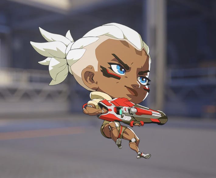 Overwatch 2 Achievements: Cute Spray (Sojourn)