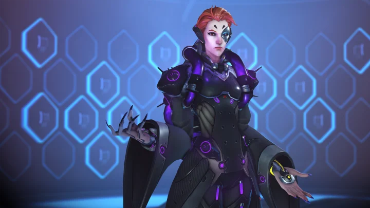 Moira, one of Overwatch 2's best healers.