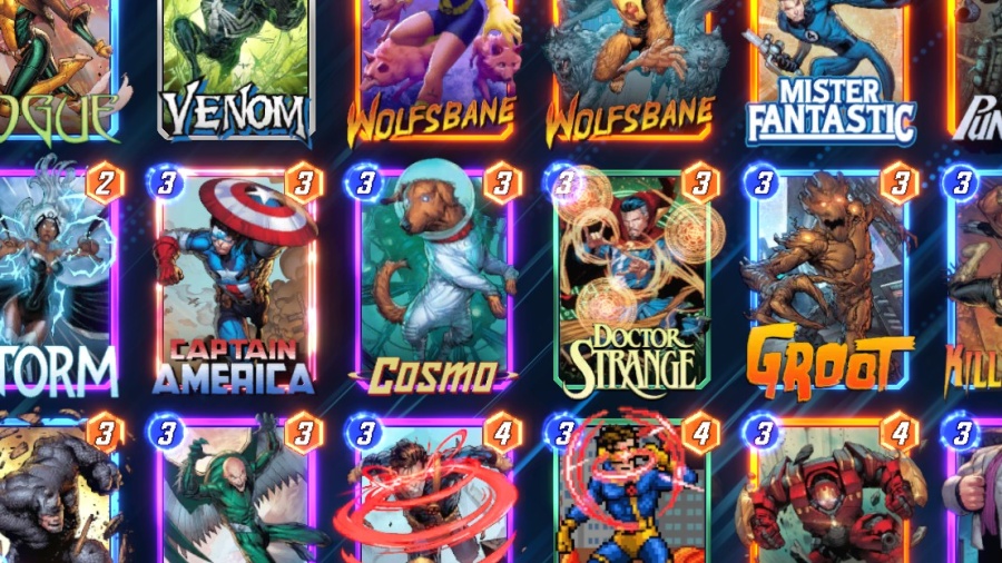 Marvel Snap November Update: New Cards, Features, & Nerfs