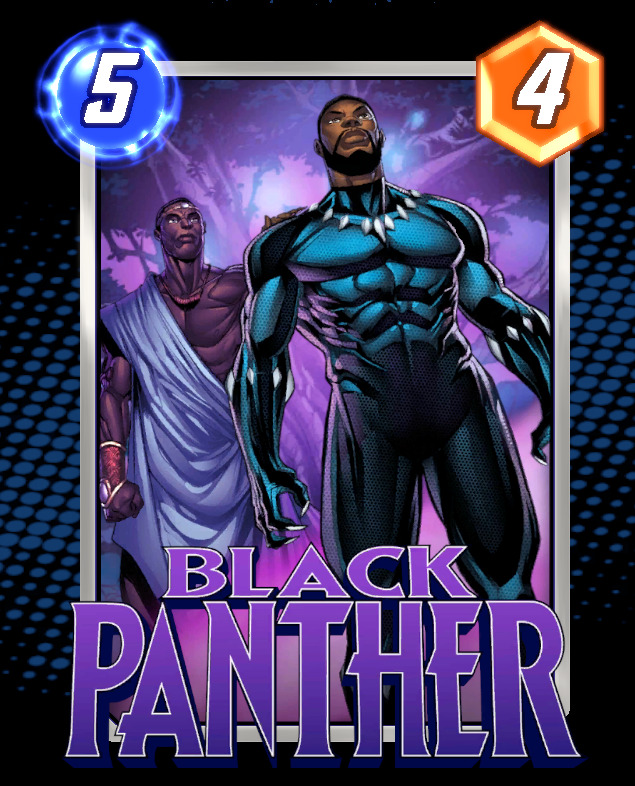 The Black Panther Ancestors variant in Marvel Snap.