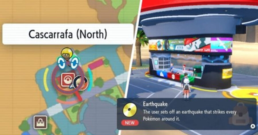 How to get the TM for Earthquake in Pokemon Scarlet & Violet.