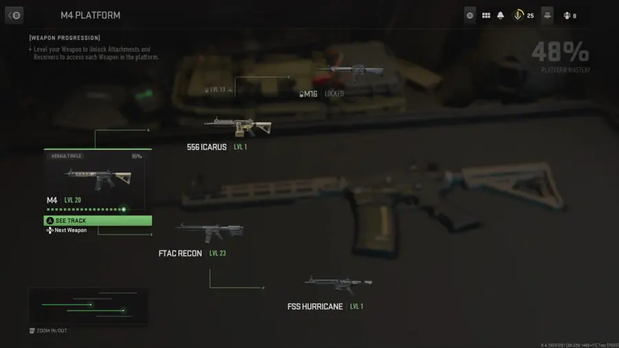 Not my images but look at the level of gun customization in escape