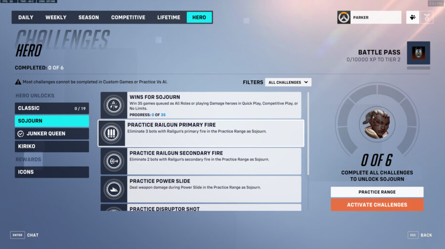 How to unlock Sojourn after Season 1 in Overwatch 2.