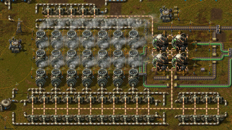 What is the best nuclear power ratio in Factorio?