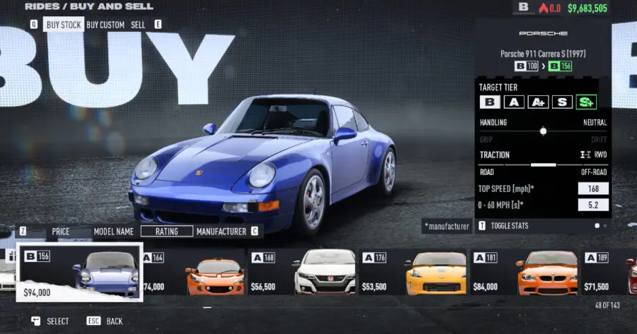 Need for Speed Unbound Fastest Car Guide: The Fastest Cars