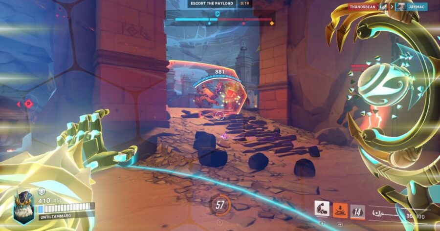Use the mines of Shambali Monastery as a choke point in Overwatch 2.