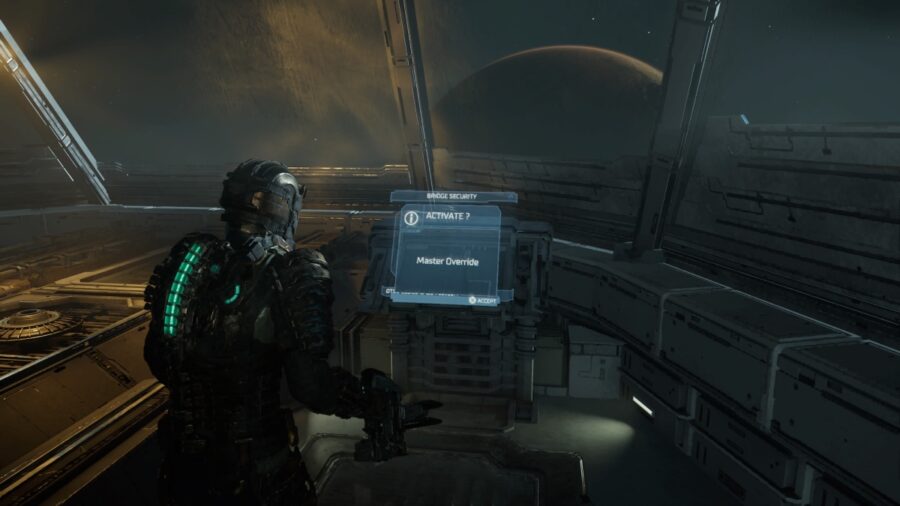 After finding all the Dead Space Rig Locations, return to the Captain's Nest.
