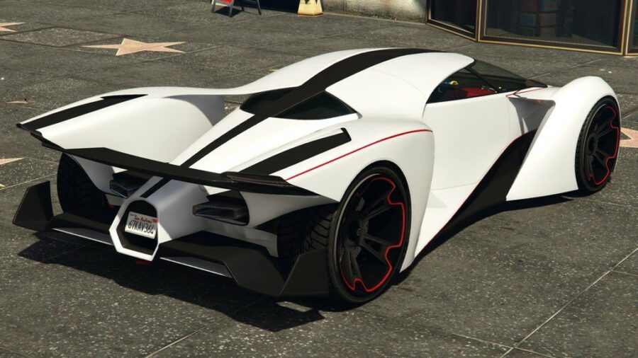 The Grotti X80 Proto, one of the fastest cars in GTA Online.