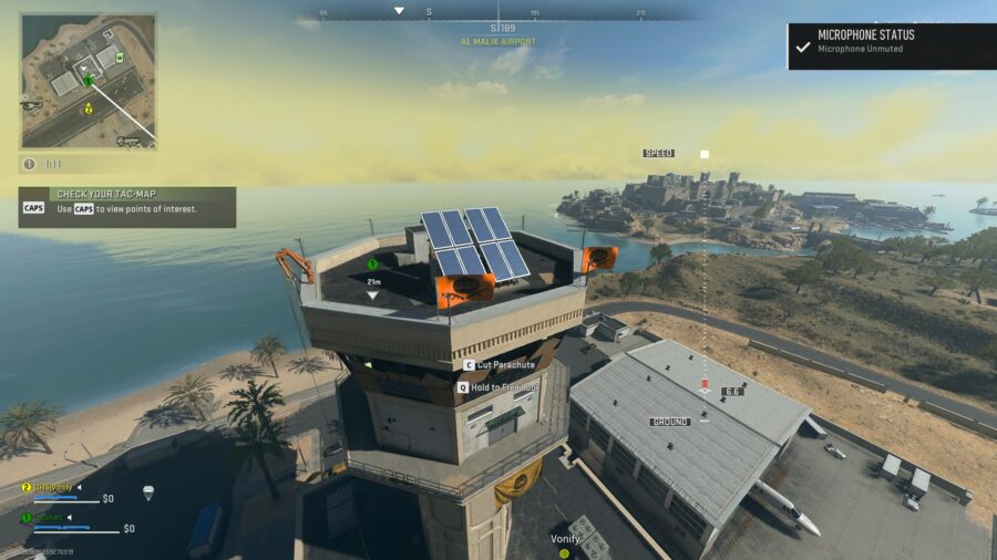 How to enter the Airport Tower in Warzone 2.