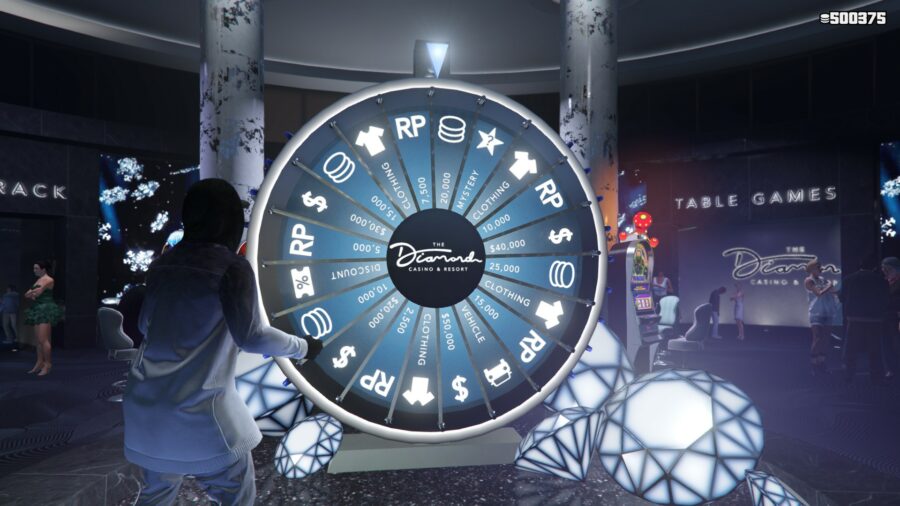 Use the prize wheel to level up faster in GTA Online.