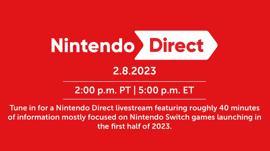 Nintendo Direct February 8, 2023 All Direct Announcements