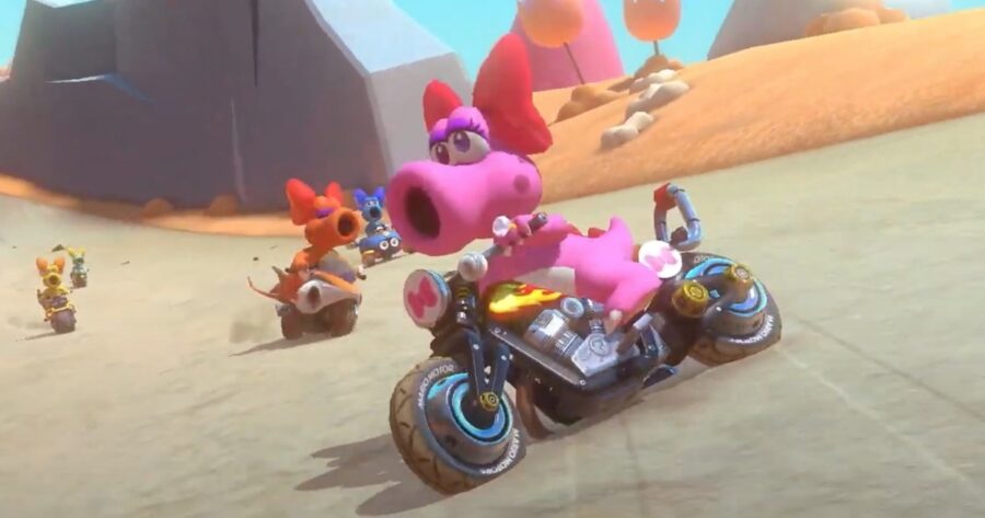 You don't need Mario Kart 8 Deluxe's DLC to race the new tracks