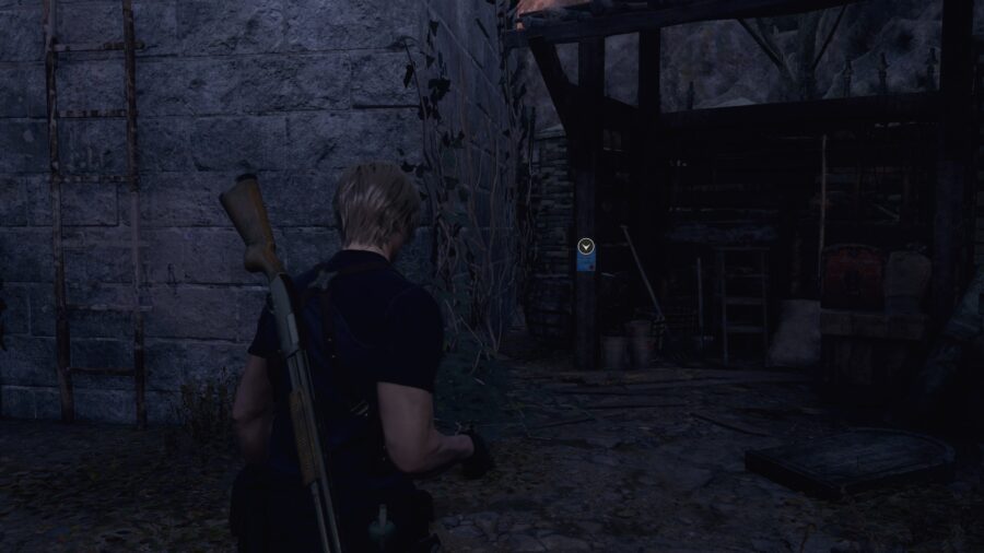 Where to find the Grave Robber request in Resident Evil 4 Remake.