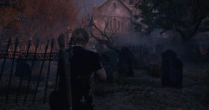 How to complete the grave robber request in Resident Evil 4.
