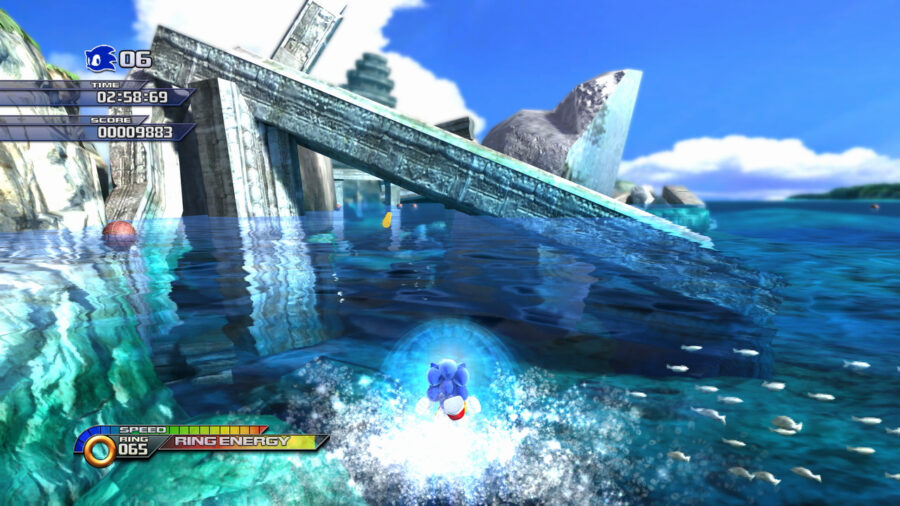 funny sonic unleashed