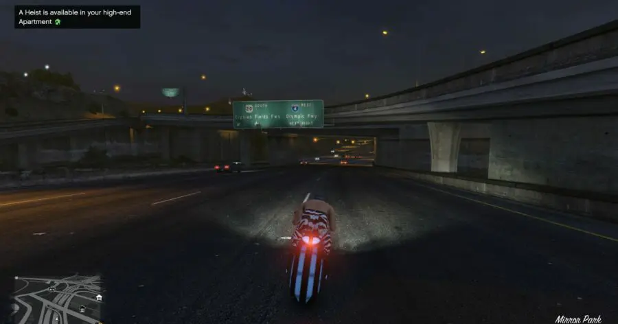 This GTA V mod lets you ride your own bike around Los Santos