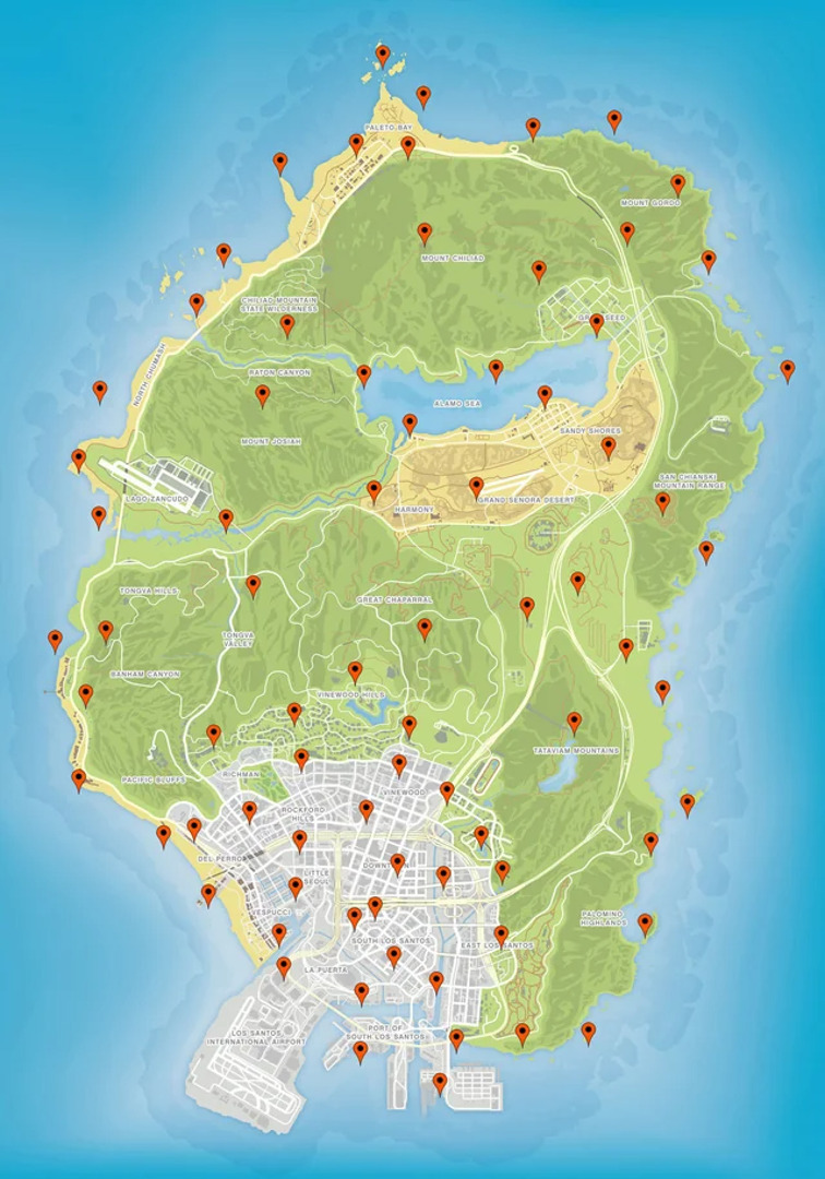 Where to find Peyotes GTA Online 2023.