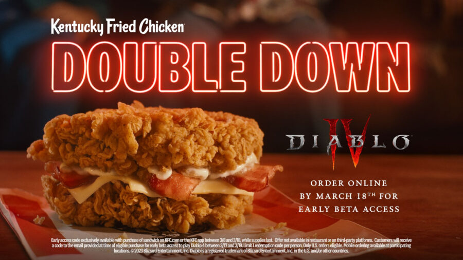 Order KFC to get exclusive Diablo 4 rewards.