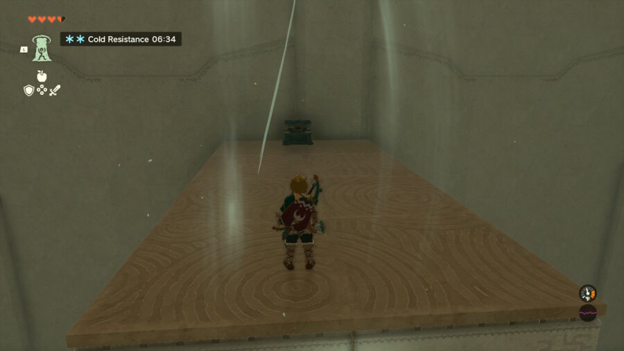Where to find the chest in Gatakis Shrine in Zelda: Tears of the Kingdom.