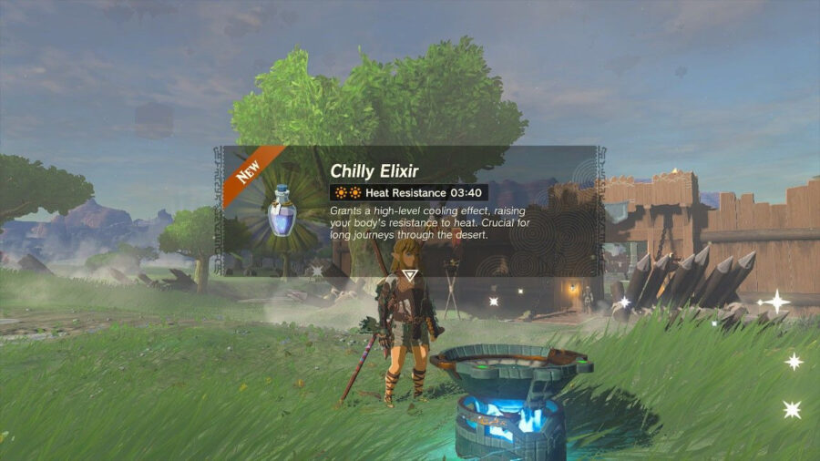 How to Make Elixirs in Zelda: BOTW