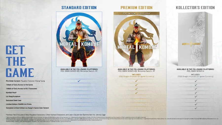 Mortal Kombat 1 pre-order guide: release date, Steam price, editions & more