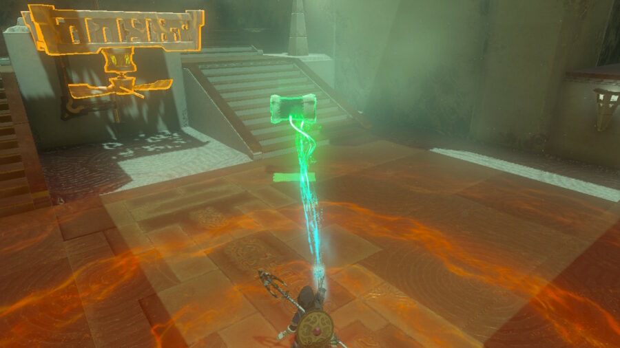 How to solve Mogawak Shrine in The Legend of Zelda: TOTK.