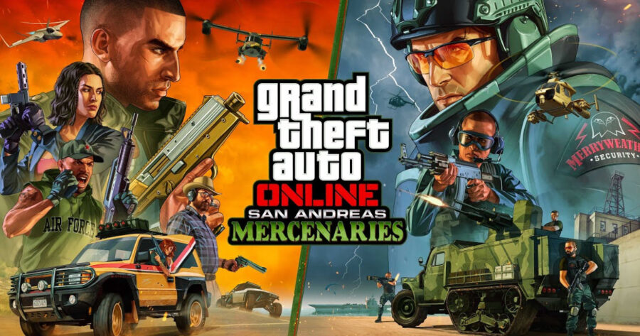 Všechna nová automobily a vozidla v GTA Online San Andreas Mercenaries