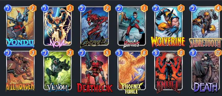 One of the best deck for Conquest : r/MarvelSnap