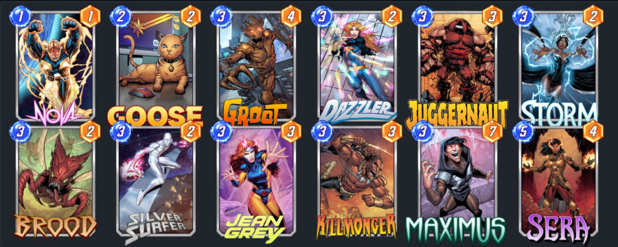 Best Day 1 Marvel Snap Jean Grey decks.