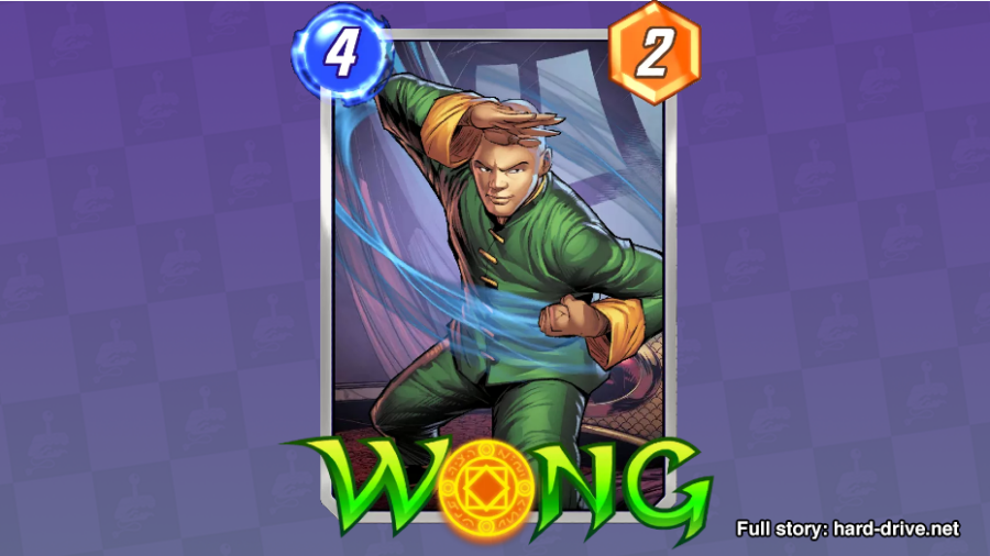 Wong, one of the best Series 3 cards in Marvel Snap.